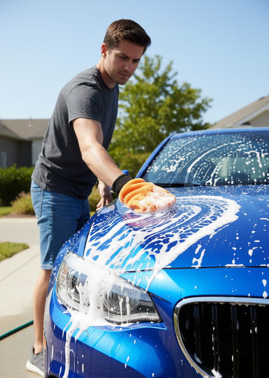 Lüks Mikrofiber Oto Yıkama Eldiveni