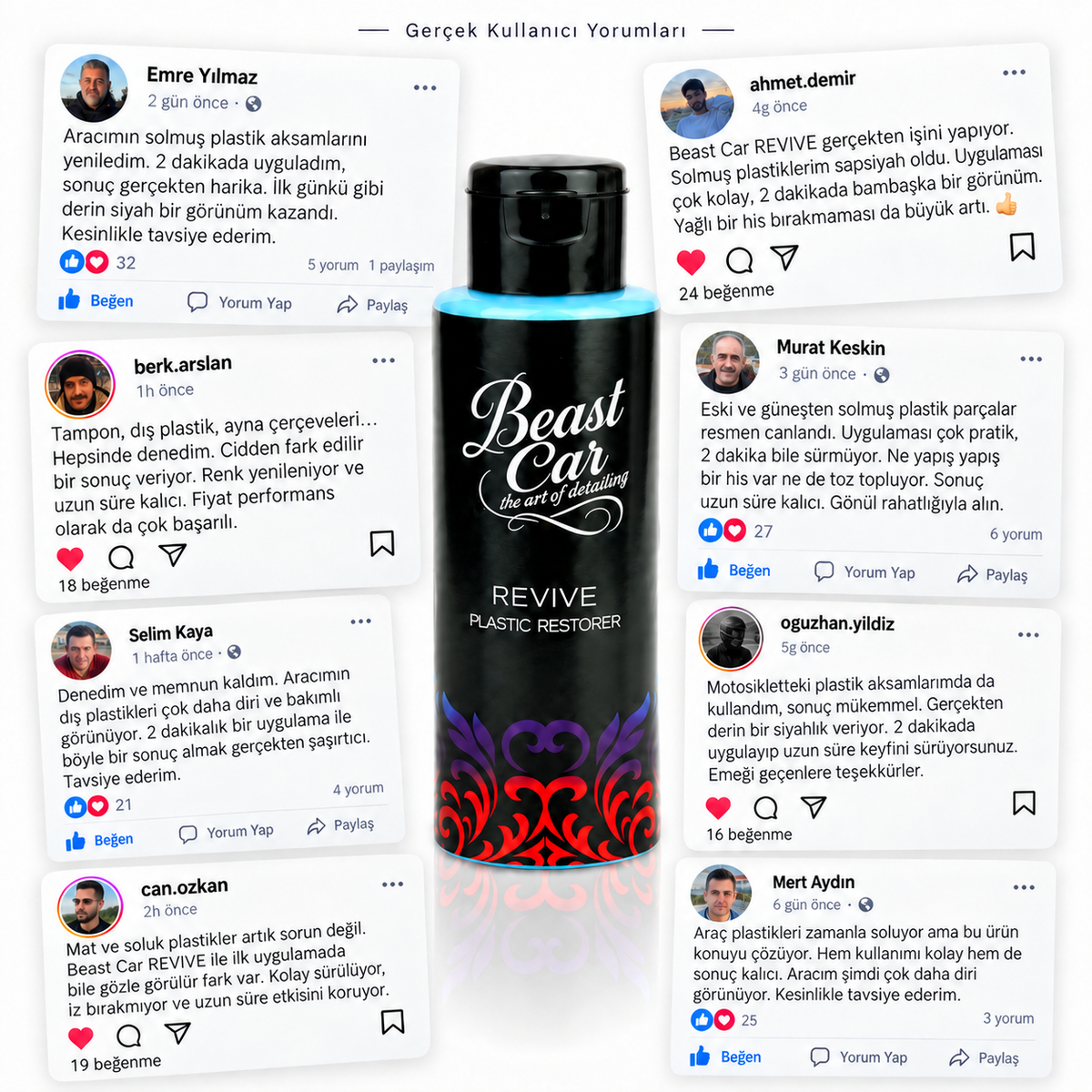 Plastik Yenileyici ve Onarıcı Seramik Kaplama 120ml